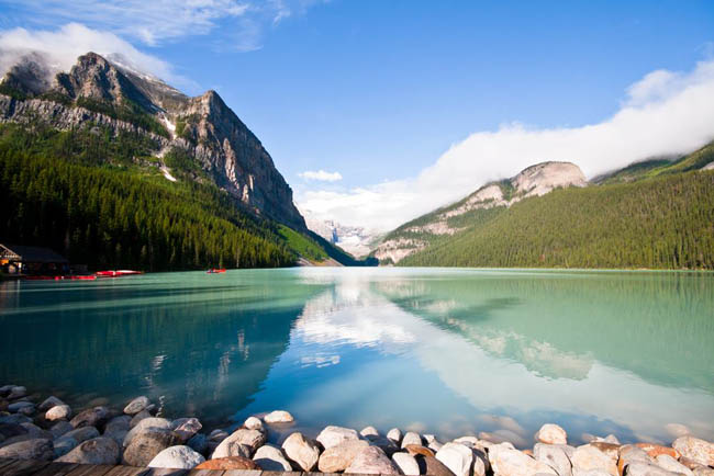 Louis Lake - wonder of Canada